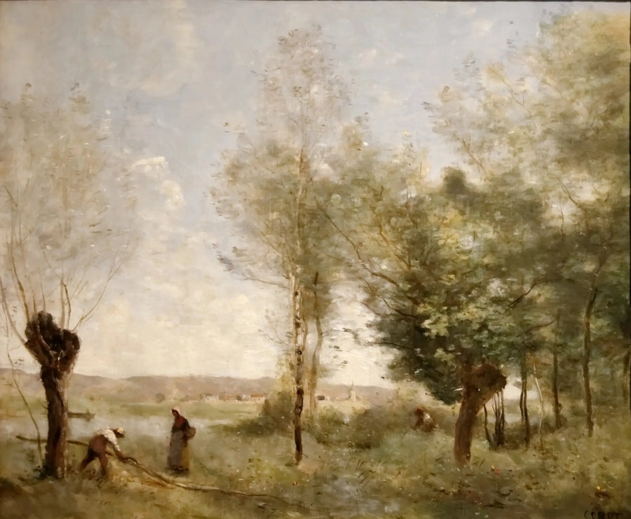 Recuerdo de Coubron - Jean-Baptiste Camille Corot