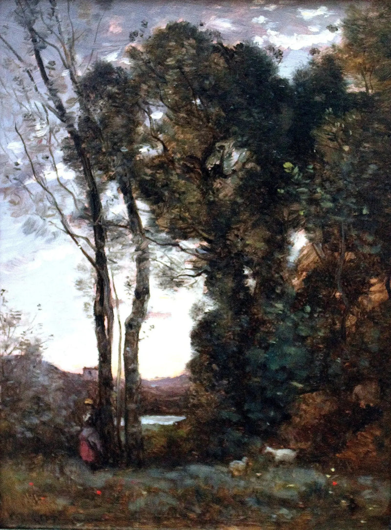 Recuerdo de Dardagny - Jean-Baptiste Camille Corot