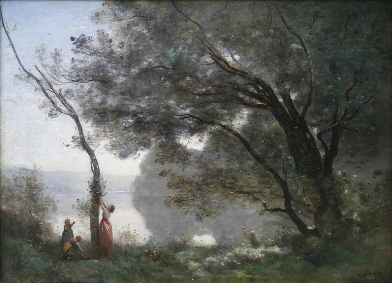 Recuerdo de Mortefontaine - Jean-Baptiste Camille Corot