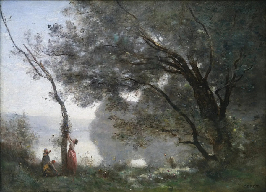 Recuerdo de Mortefontaine - Jean-Baptiste Camille Corot
