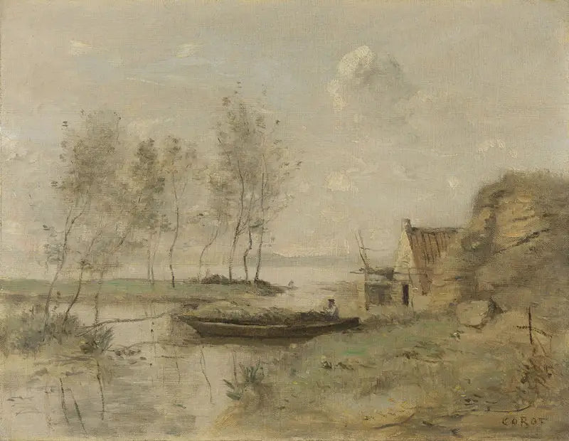 Recuerdo de Palluel - Jean-Baptiste Camille Corot