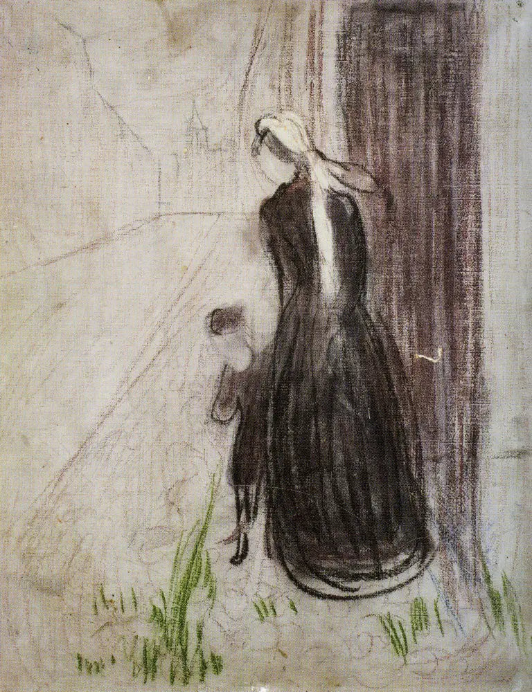 Recuerdo de infancia - Edvard Munch