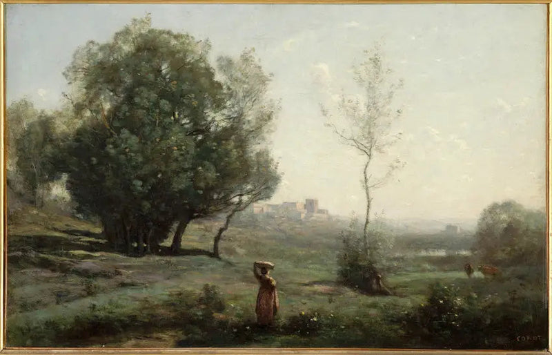 Recuerdo de Landes - Jean-Baptiste Camille Corot