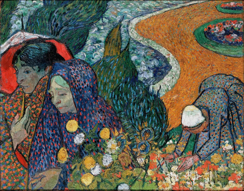 Recuerdo del jardín en Etten - Vincent van Gogh