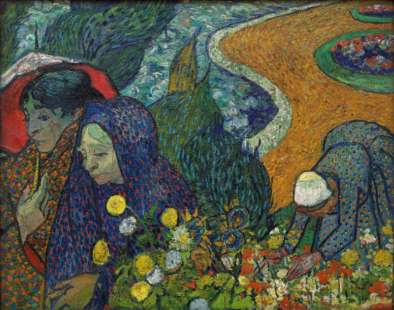 Recuerdo del jardín en Etten - Vincent van Gogh