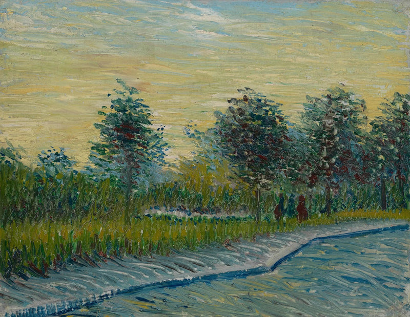 Plaza de Saint-Pierre al atardecer - Vincent van Gogh