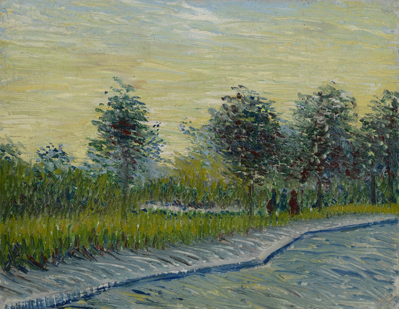 Plaza de Saint-Pierre al atardecer - Vincent van Gogh