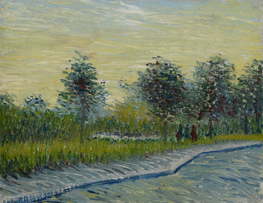Plaza de Saint-Pierre al atardecer - Vincent van Gogh