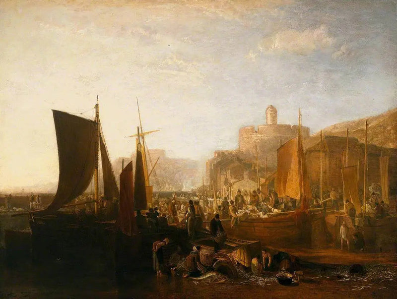 St Mawes en la temporada de sardinas - J. M. W. Turner
