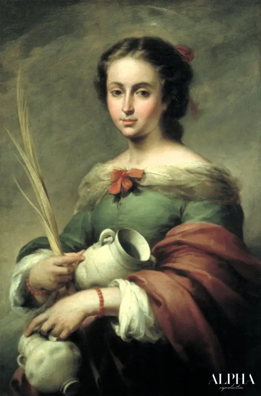 St. Rufina - Bartolomé Esteban Murillo - Reproductions de tableaux et peintures haut de gamme