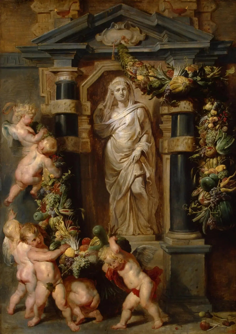 Estatua de Ceres - Peter Paul Rubens