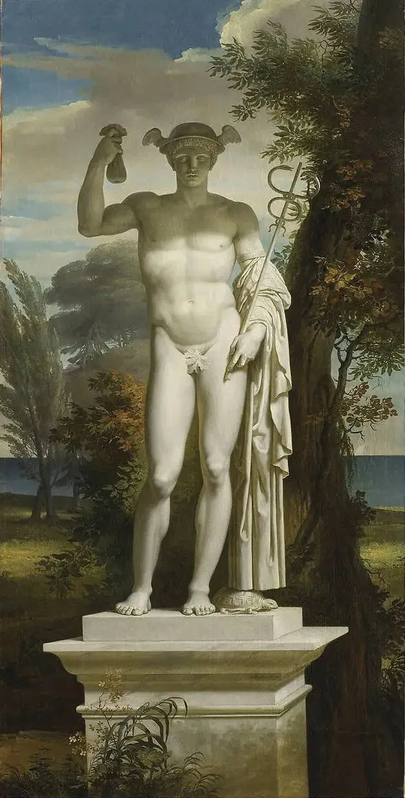 Estatua de Mercurio - Charles Meynier