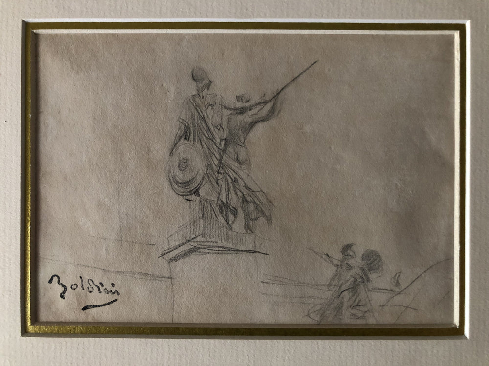 Statue - Giovanni Boldini image 1 tableau peint à l’huile sur toile