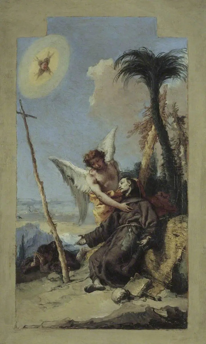 Estigmatización de san Francisco - Giovanni Battista Tiepolo