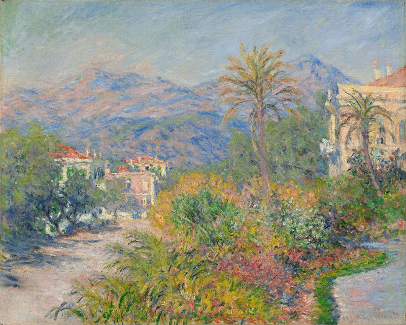 Strada Romana en Bordighera W855 - Claude Monet