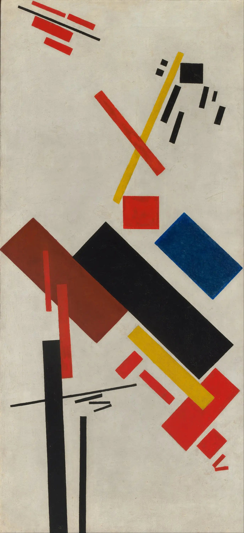 Casa en ruinas - Kazimir Malevich