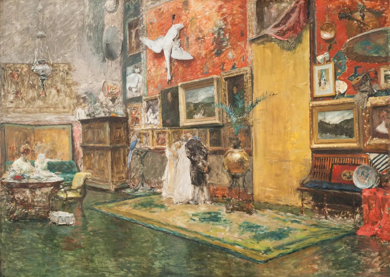 Estudio de la Décima Calle - William Merritt Chase