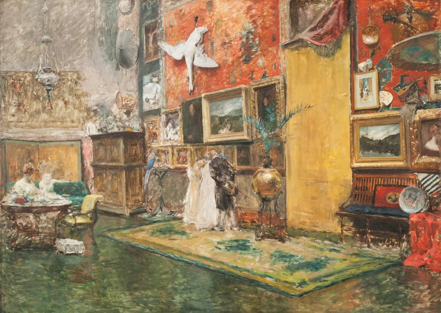 Estudio de la Décima Calle - William Merritt Chase
