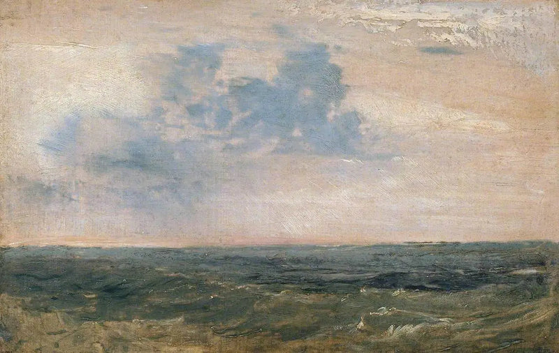 Estudio del mar y el cielo, Isla de Wight - J. M. W. Turner