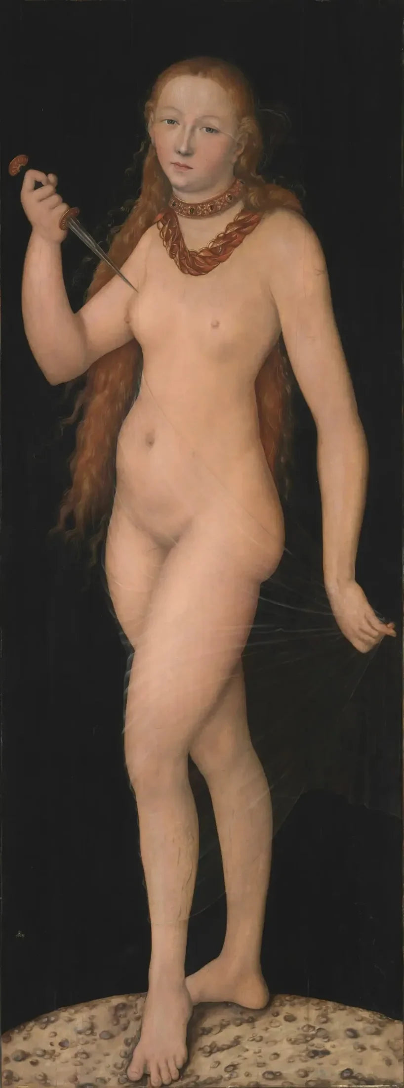 Suicidio de Lucrecio - Lucas Cranach el Viejo