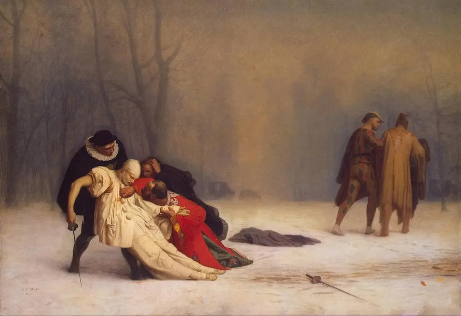 Secuela de un baile de máscaras - Jean-Léon Gérôme