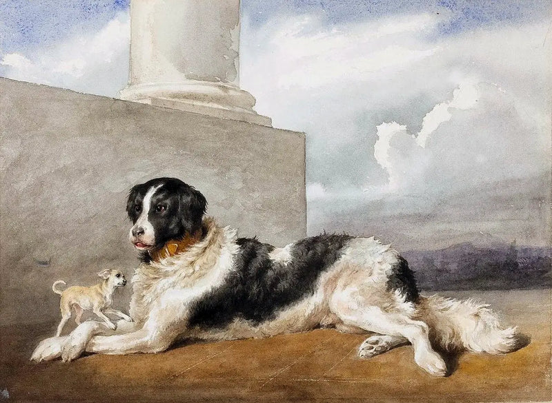 Sultan y Rosette - los perros de Czartoryski - Rosa Bonheur