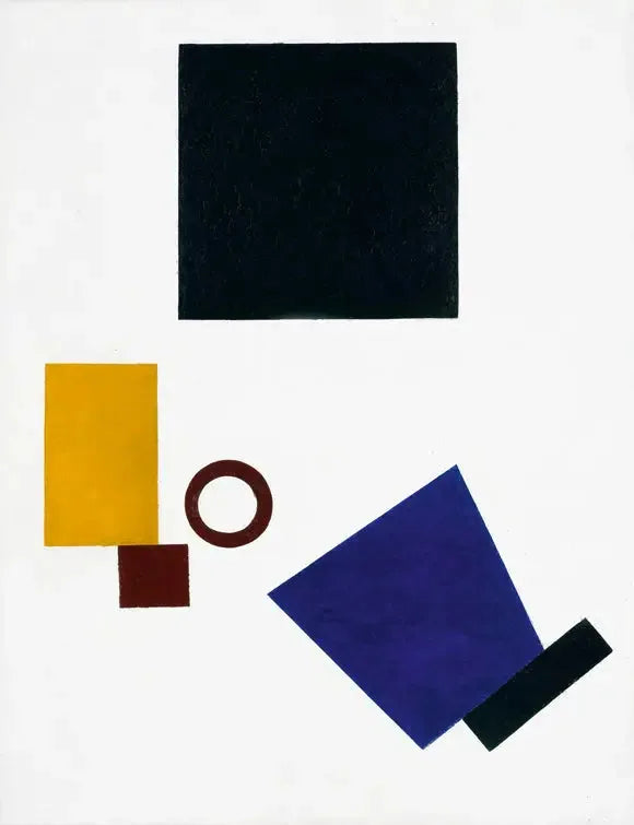 Suprematismo: Autorretrato en dos dimensiones - Kazimir Malevich