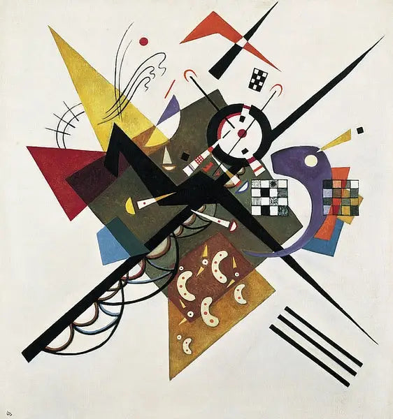 Sobre blanco II - Vassily Kandinsky