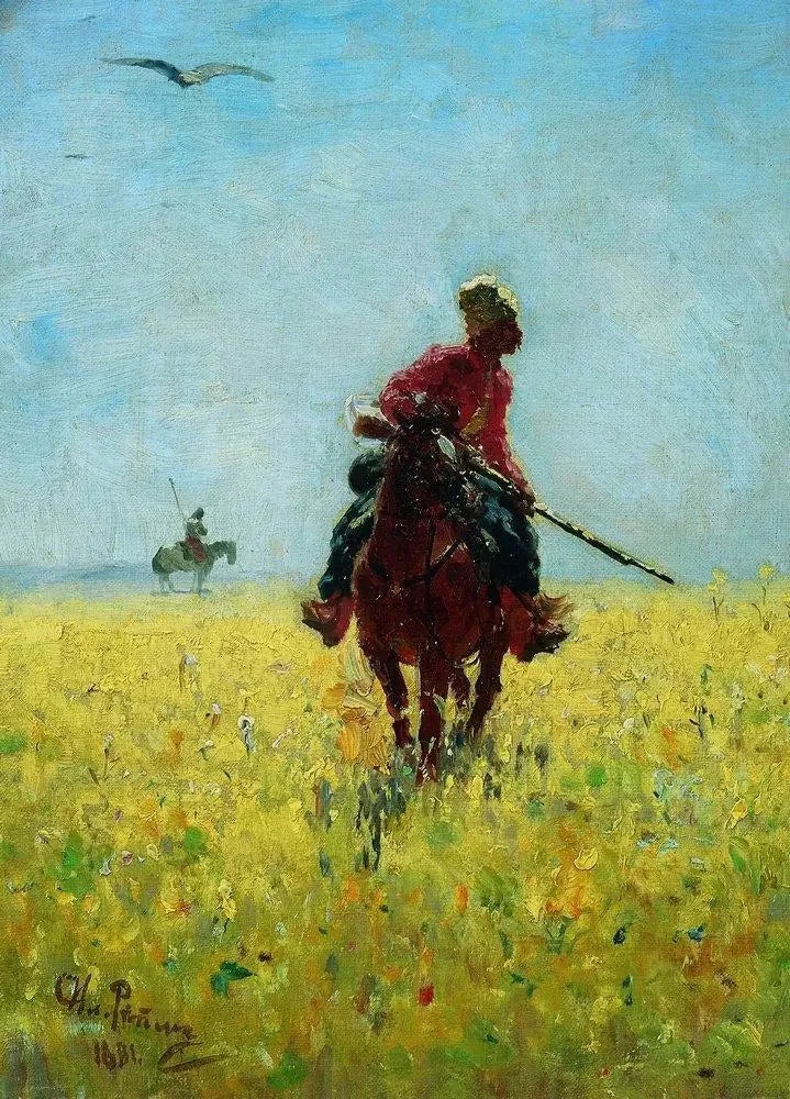 En la pista - Ilya Repin