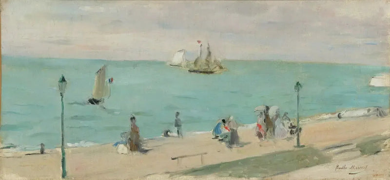 En la playa - Berthe Morisot