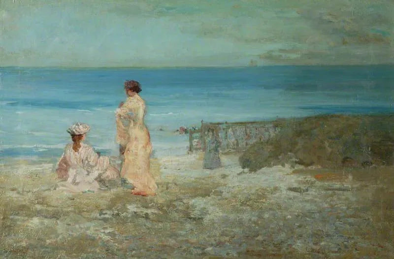En la playa, Swanage - Charles Conder