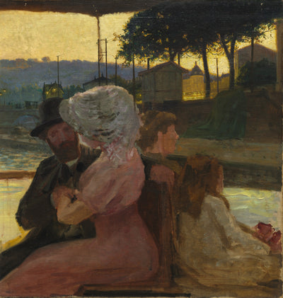 Sur la rivière - Henri-Edmond Cross - Alpha Reproduction