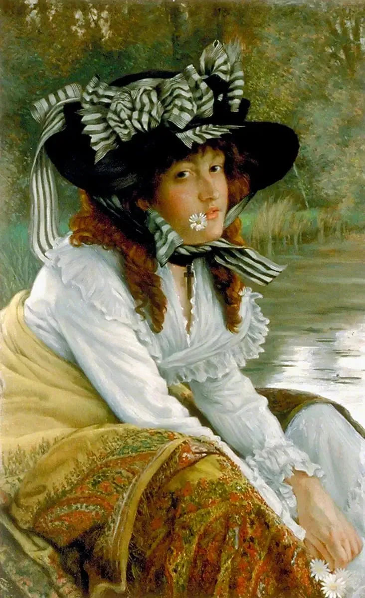 Sobre el río - James Tissot
