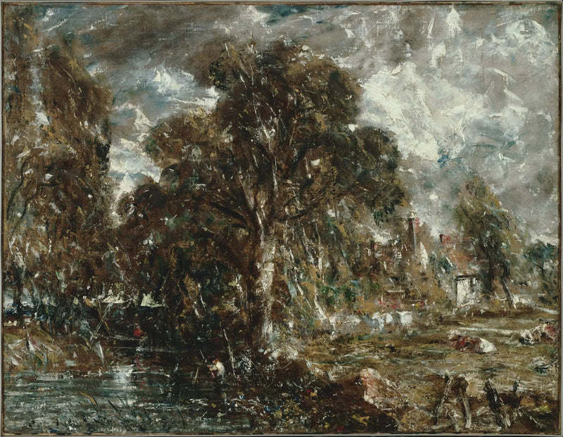 Sobre el río Stour - John Constable
