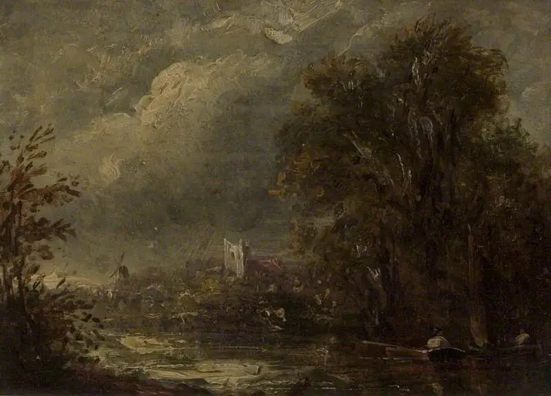 Sobre el río Stour - John Constable