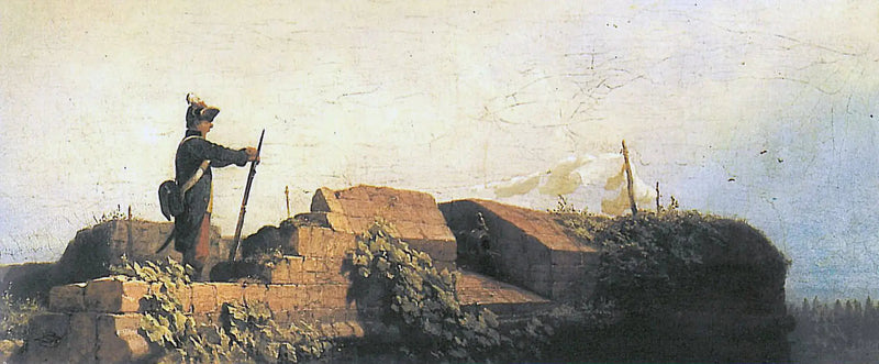 En el Bastión - Carl Spitzweg