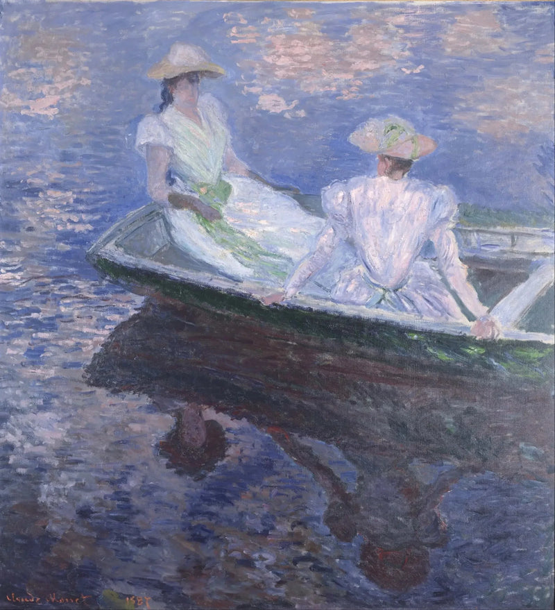 En el barco W1152 - Claude Monet