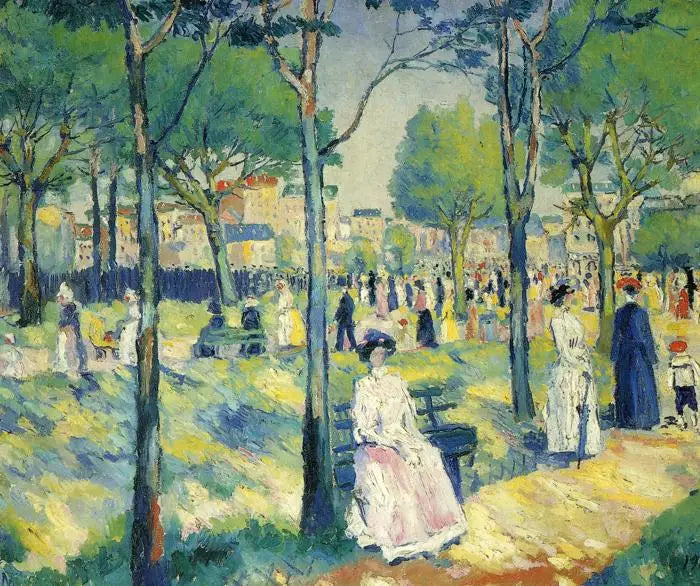 En el bulevar - Kazimir Malevich