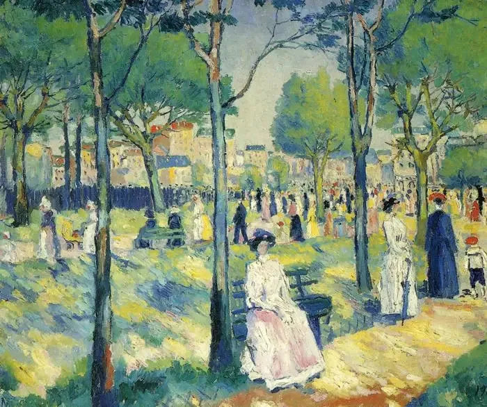 En el bulevar - Kazimir Malevich