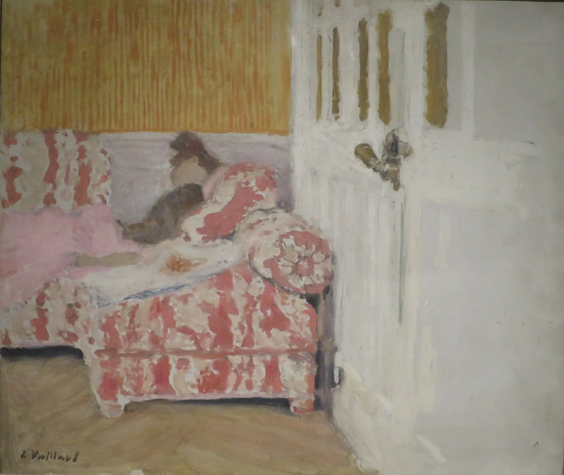 Sobre el sofá - Édouard Vuillard