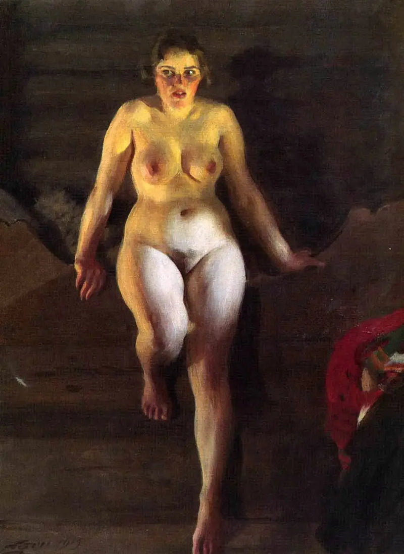 Sobre la cama - Anders Zorn