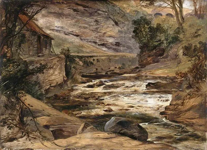 En el Tilt, Perthshire - Edwin Henry Landseer