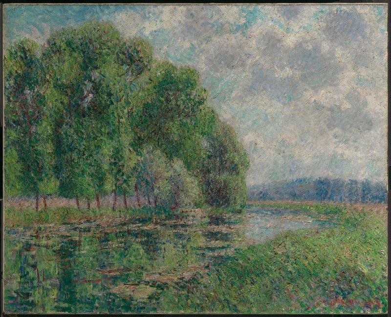 En las orillas del Eure - Gustave Loiseau
