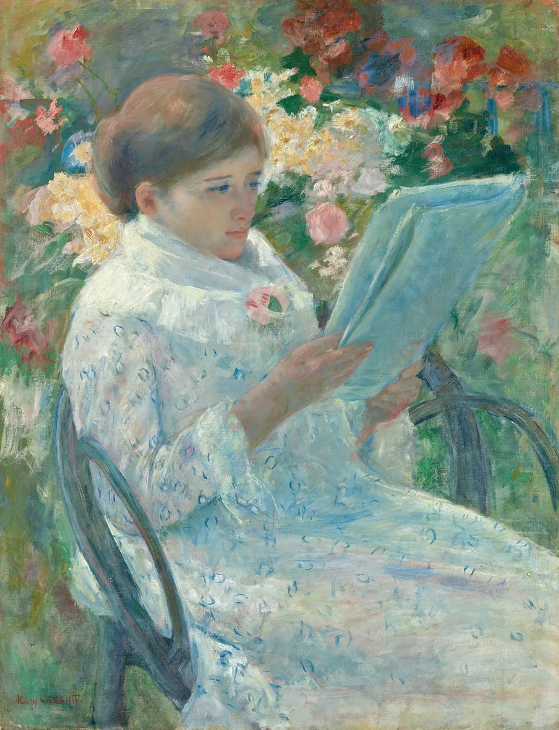 En un balcón - Mary Cassatt