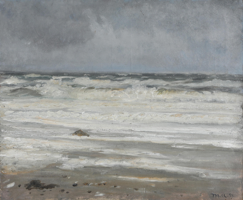 Surfeando (1898). -Michael Peter Ancher