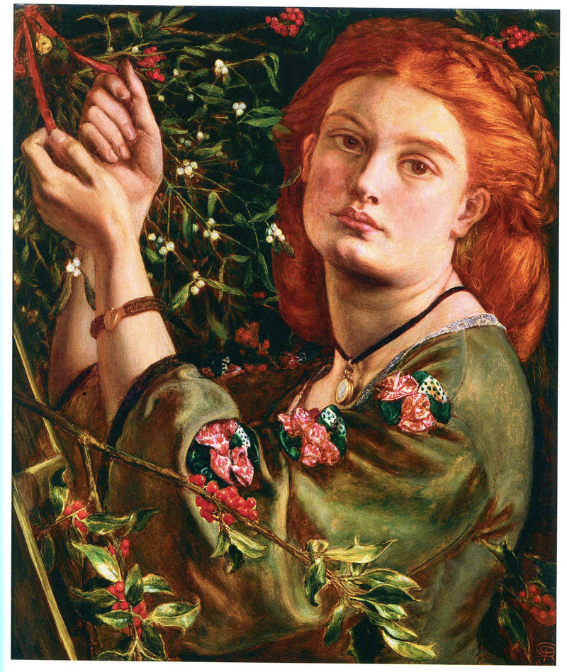 Colgar la guirnalda - Dante Gabriel Rossetti