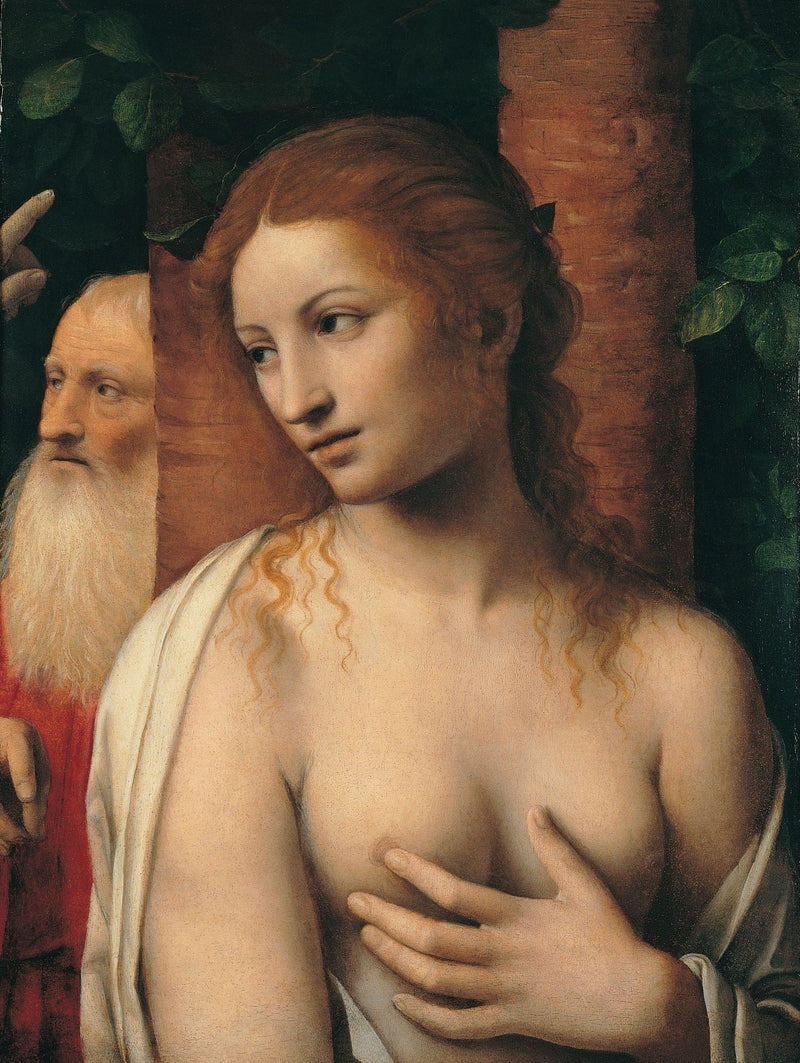 Suzanne y los antiguos - Bernardino Luini