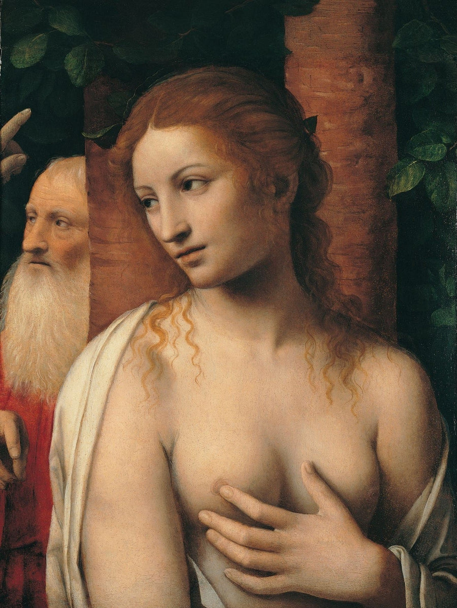 Suzanne y los antiguos - Bernardino Luini
