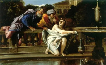 Suzanne y los ancianos - Annibale Carracci