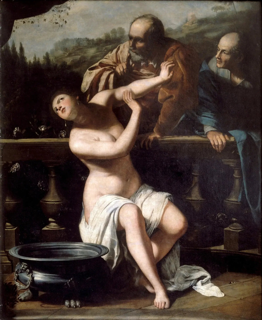 Suzanne y los ancianos - Artemisia Gentileschi